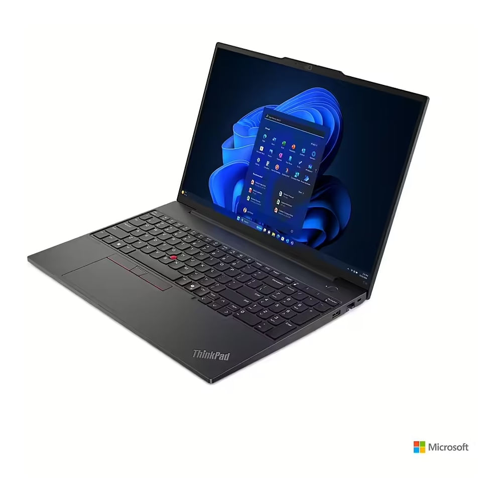 Lenovo ThinkPad E16 G2 - R7 7735HS, 16GB RAM, 1TB SSD, 16"" FHD, Windows 11 Pro, portátil potente