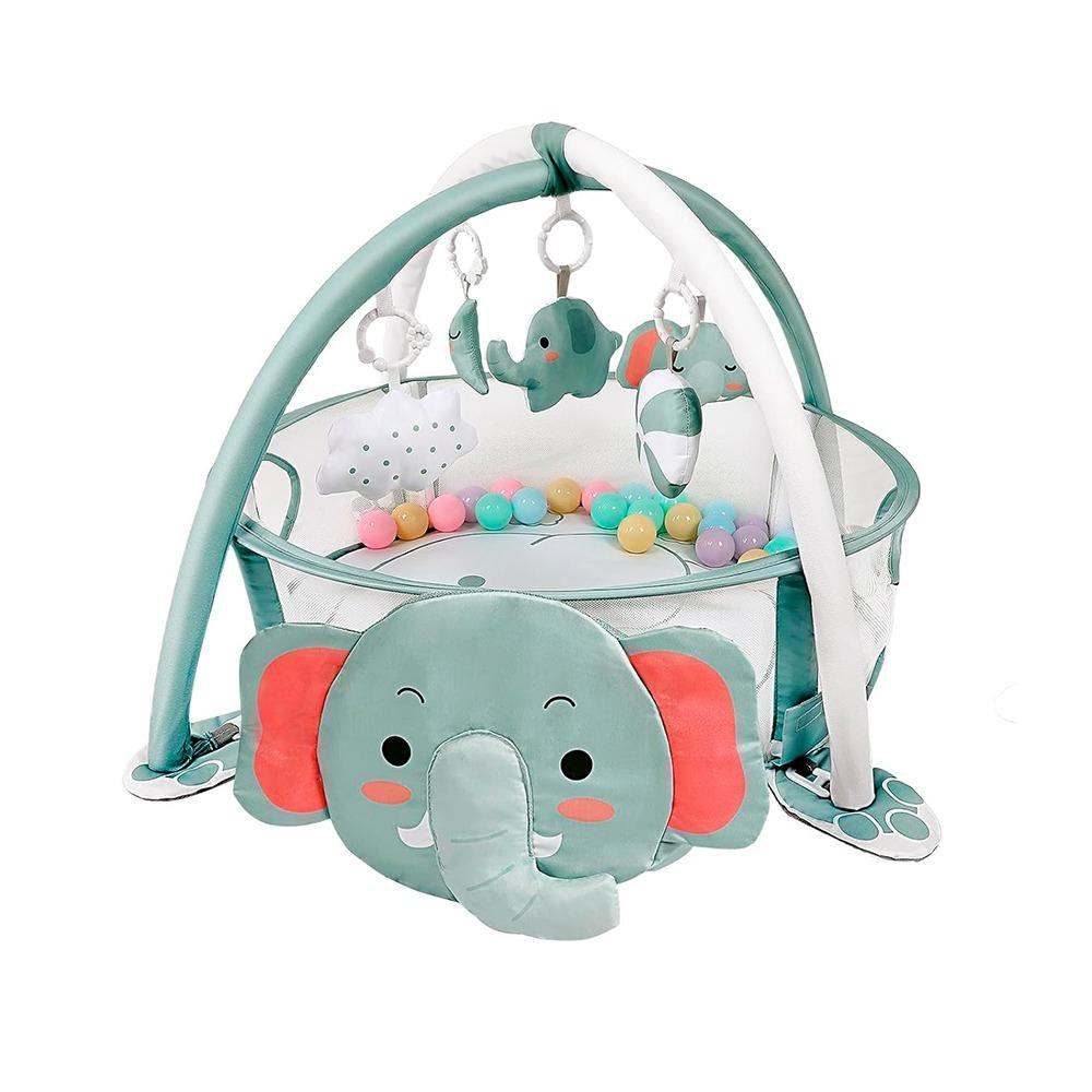 GIMNASIO DE ACTIVIDADES PARA BEBÉS 4 EN 1 DEARLOMUM | ELEFANTE