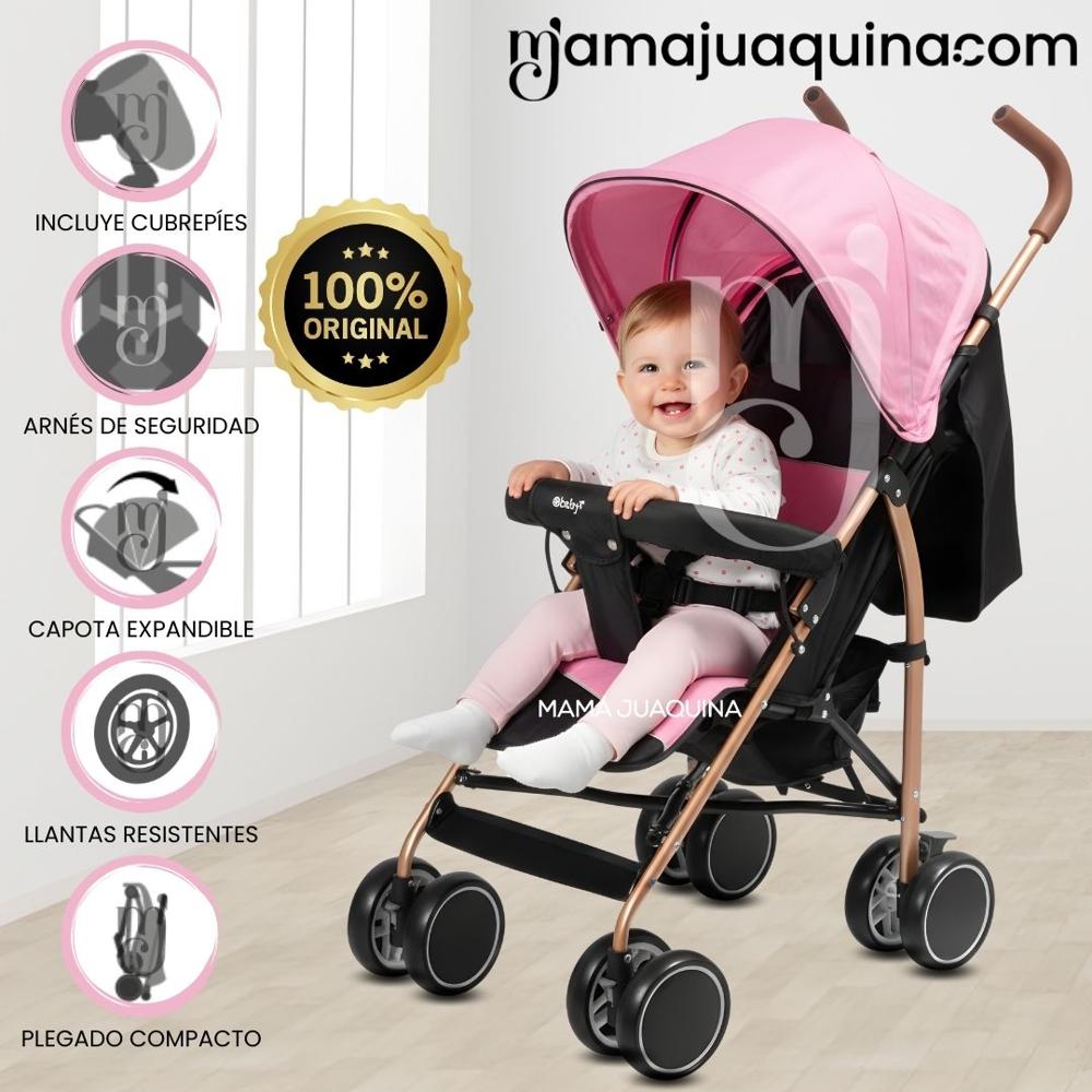 Coche Bastón VINNIE de lujo Pink