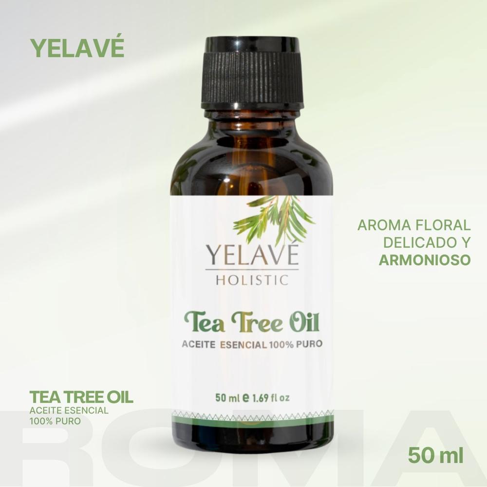 ACEITE ESENCIAL TEA TREE OIL 50ML YELAVÉ