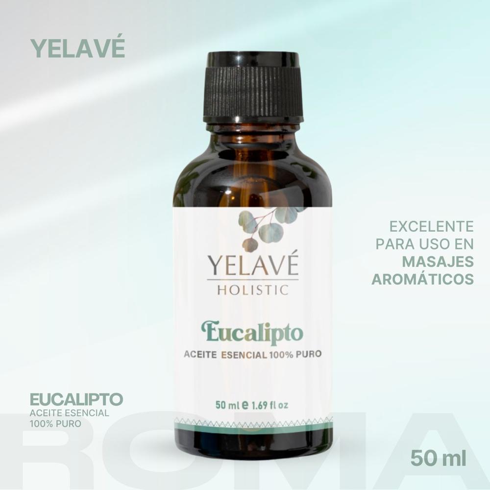 ACEITE ESENCIAL EUCALIPTO 50ML YELAVÉ