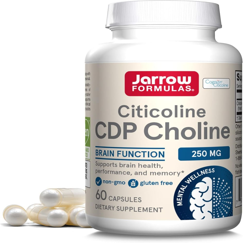 Citicolina CDP Choline 250 mg Jarrow Formulas 60 caps