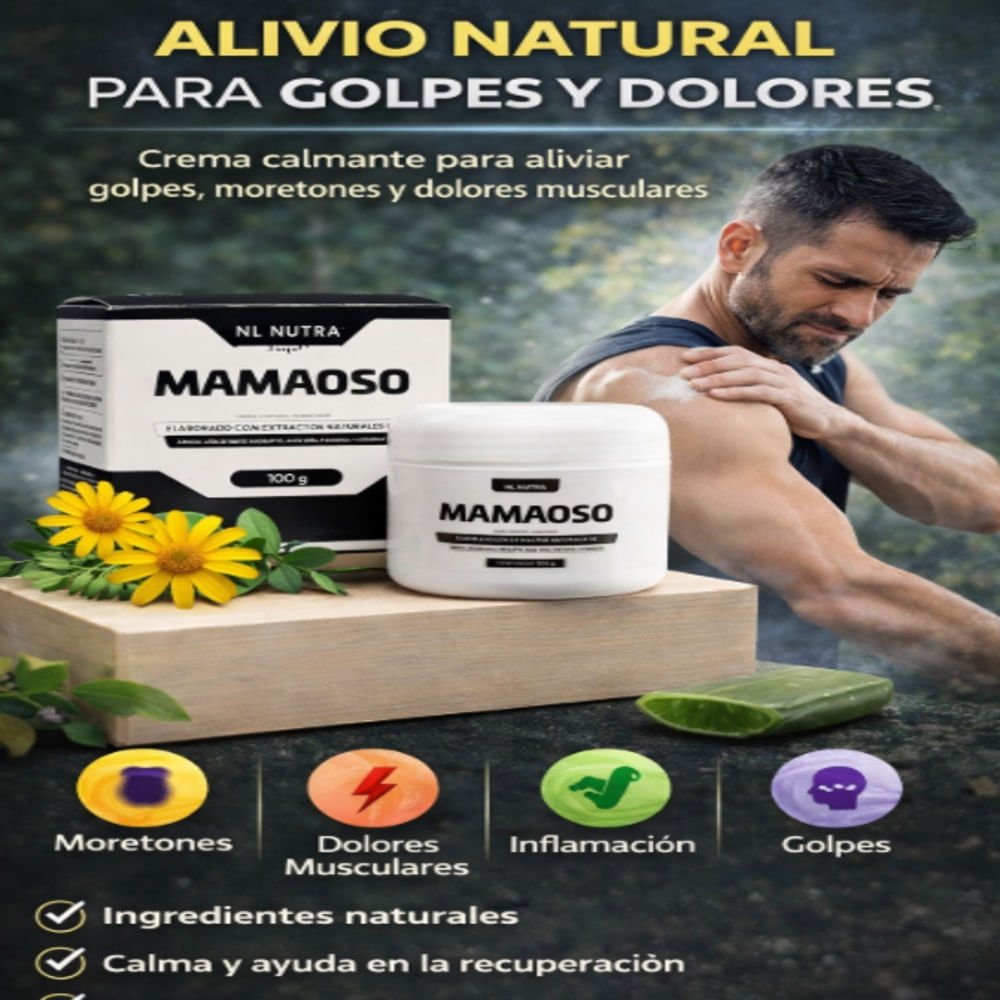 MAMAOSO EN CREMA CON REGISTRO SANITARIO