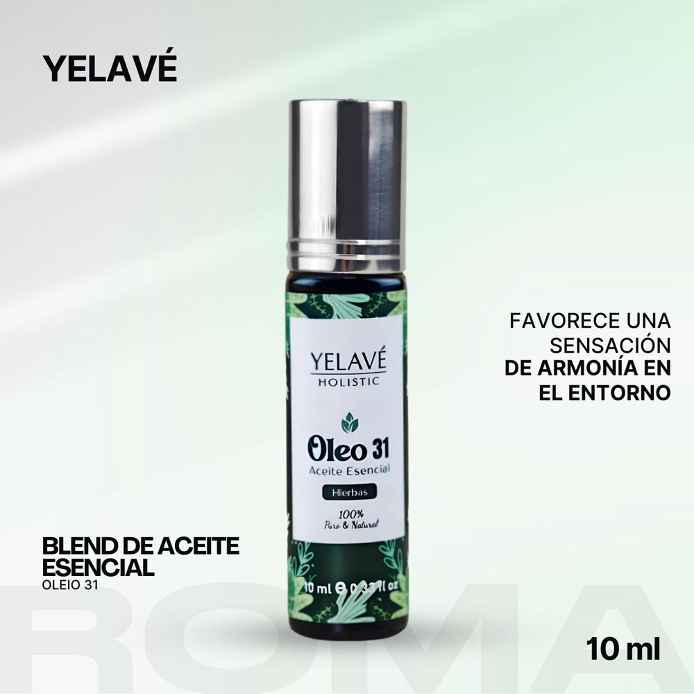 BLEND DE ACEITE ESENCIAL OLEO 31 10ML YELAVÉ