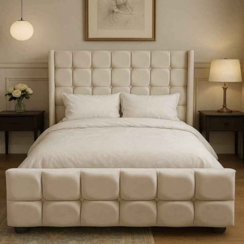 CAMA DOS PLAZAS CON PIECERA - RENOVA HOME