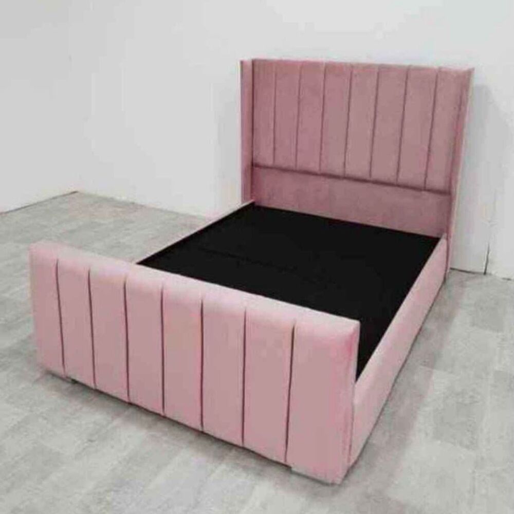 CAMA DOS PLAZAS ROSA CON PIECERA - RENOVA HOME