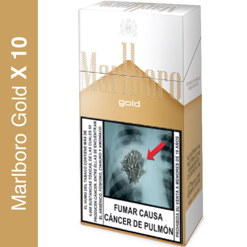 Cigarros MARLBORO Gold Original Caja 10un