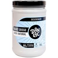 Yogurt Griego Descremado DANLAC Natural Frasco 900g