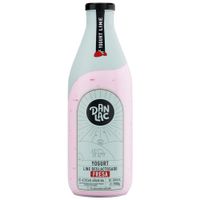 Yogurt Frutado Deslactosado DANLAC Fresa Botella 900g