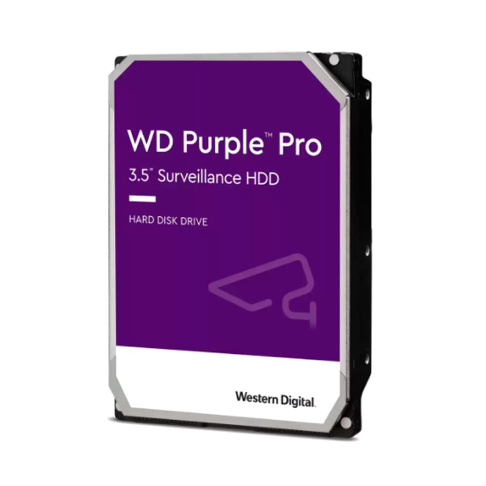 Disco Duro Externo WD Purple Pro 10TB - Almacenamiento de Alto Rendimiento para Vigilancia y Seguri