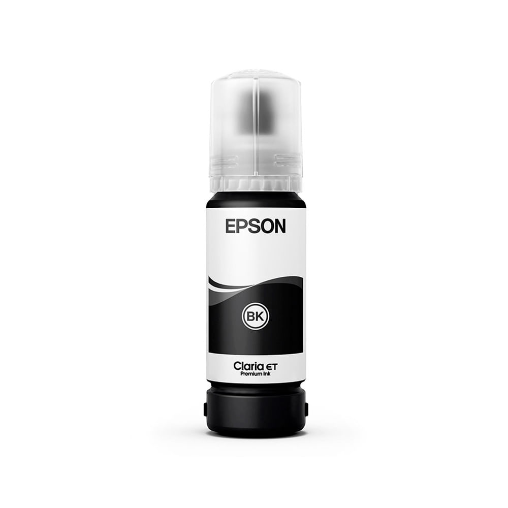 Tinta negra original Epson T554 para EcoTank L8160 y L8180 - Recarga eficiente y de alta calidad