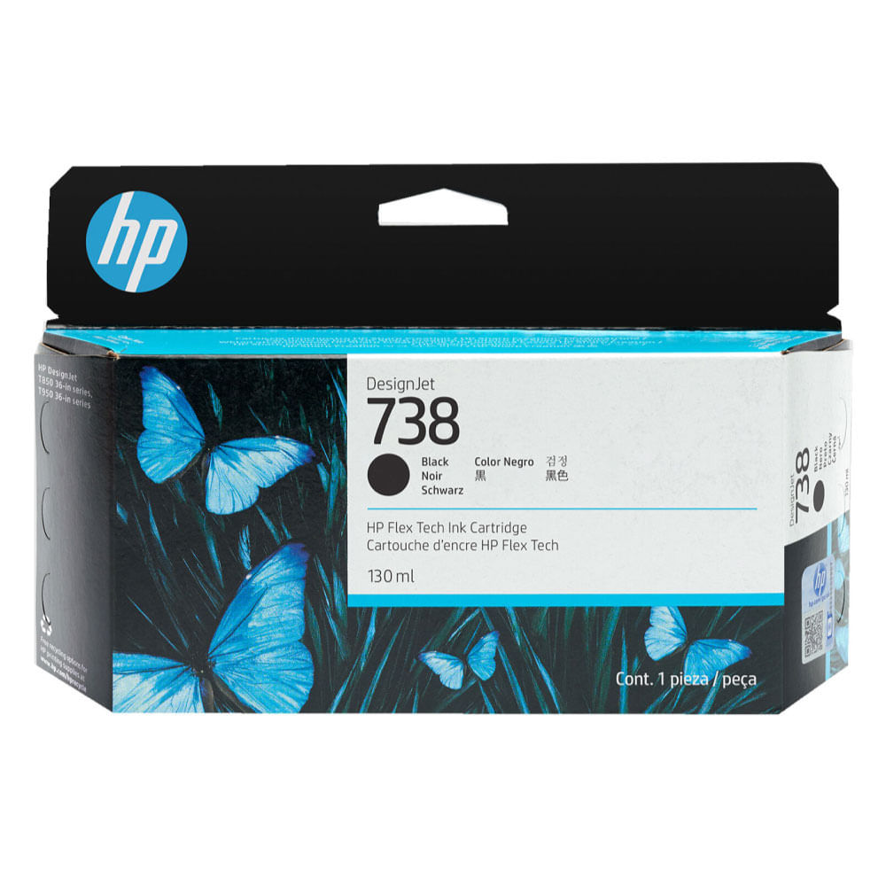 Tinta Original HP 498N4A 130ml Negra | Calidad Superior para Impresoras HP | Ideal para Documentos