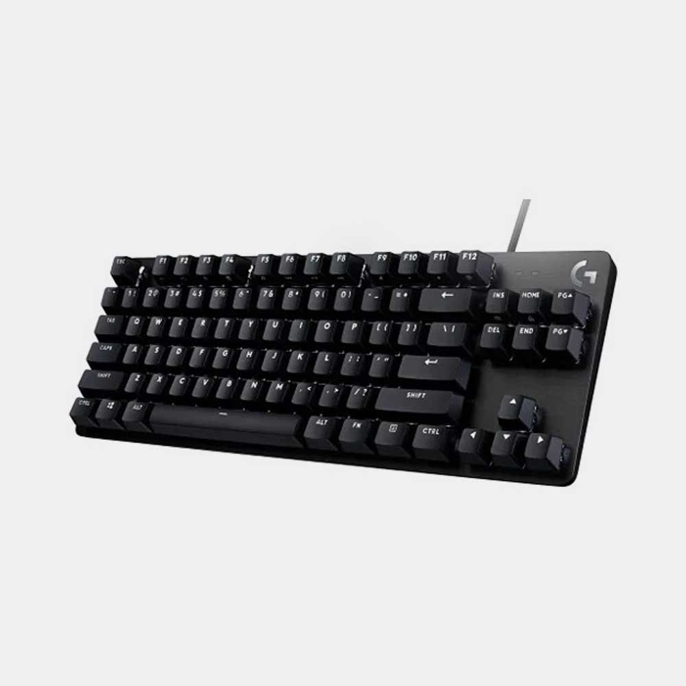 Teclado Mecánico Gaming Logitech G413 TKL SE - Retroiluminado, Compacto y Rápido, Color Negro
