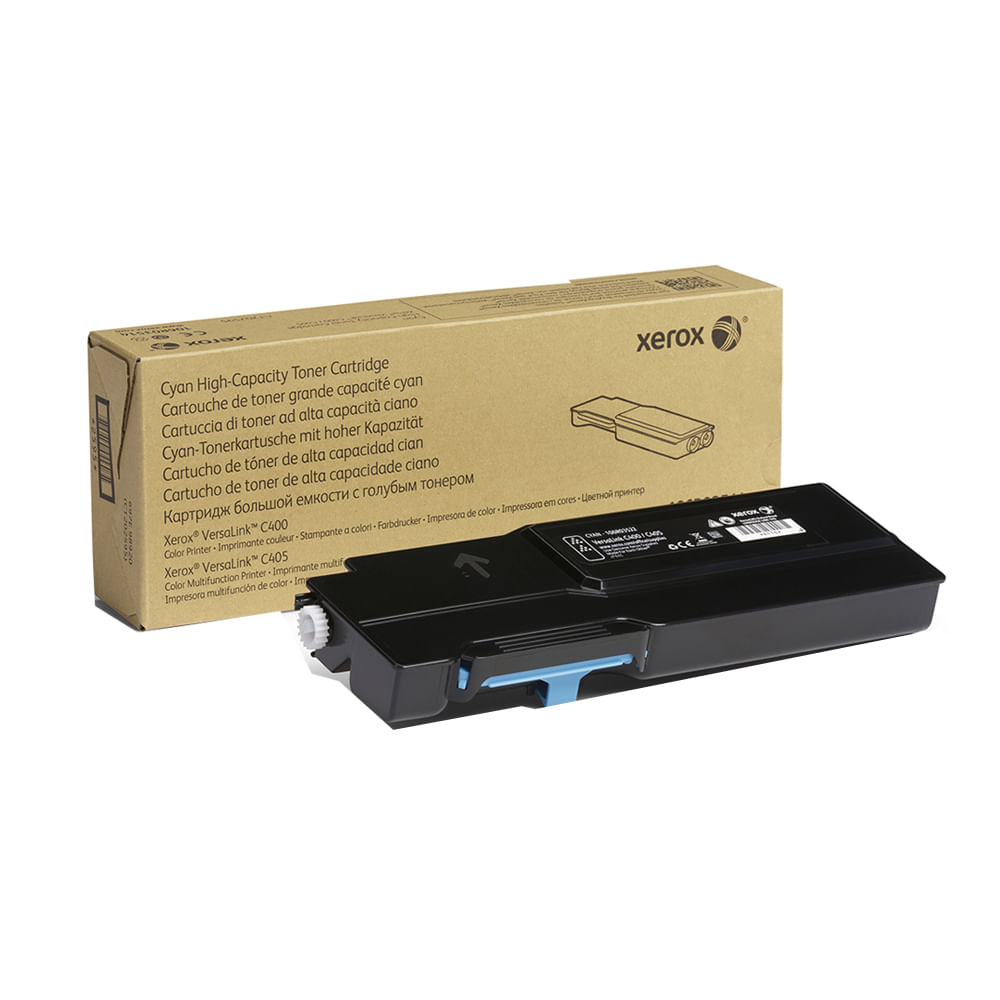 Tóner Xerox 106R03522 Cian Compatible para Impresoras C400/C405 - Alta Calidad y Rendimiento