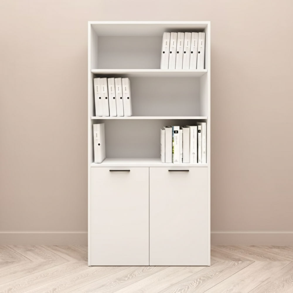 Estante Renato 4 Repisas Blanco | Masiva Home