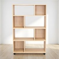 Estante Librero Jodie 4 Niveles Marron | Masiva Home