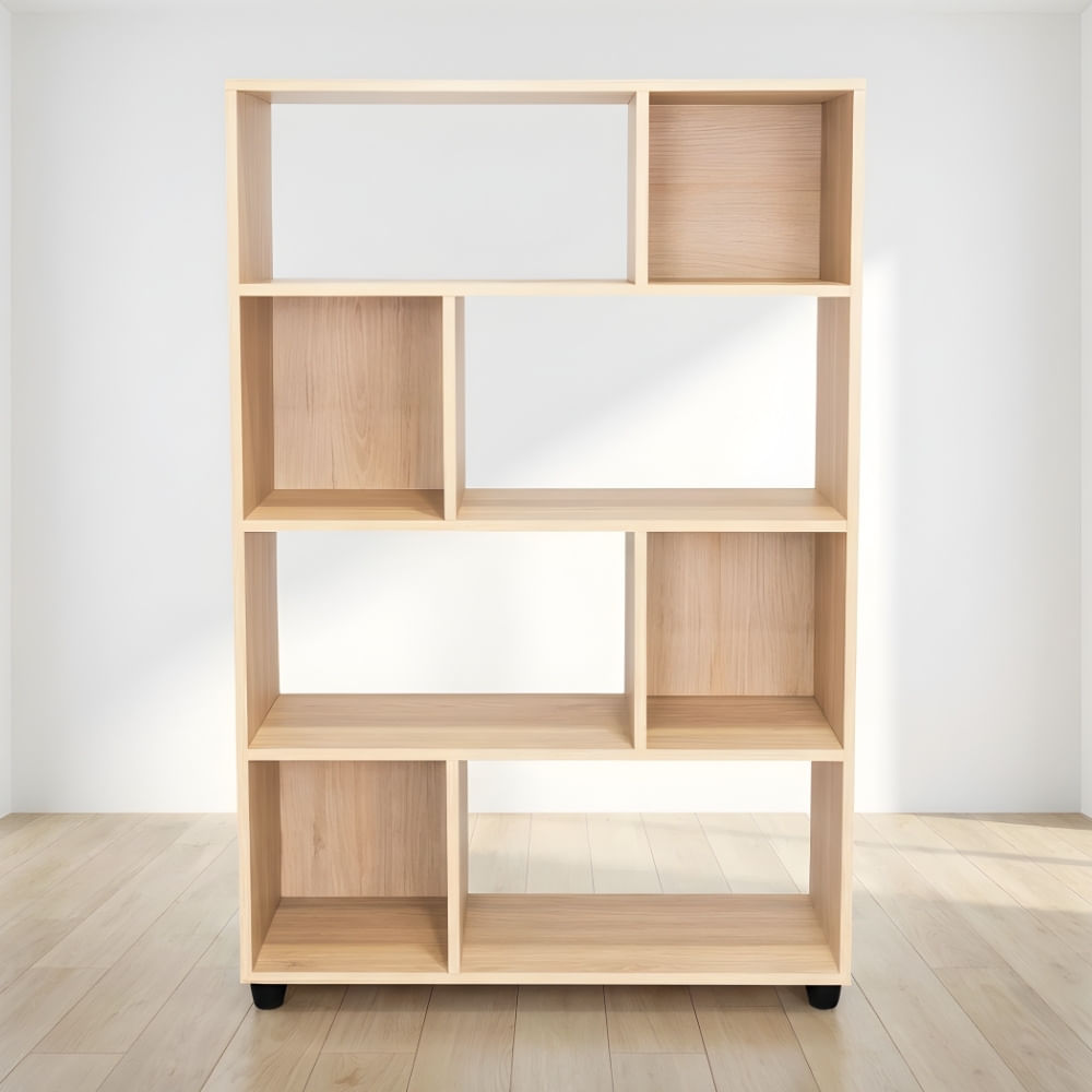 Estante Librero Jodie 4 Niveles Marron | Masiva Home