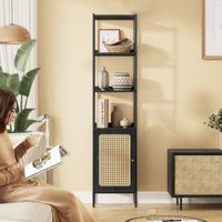 Estante Industrial Sophia 1 puerta Negro| Masiva Home