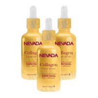 PACK 3 SUERO FACIAL COLÁGENO 130ML NEVADA