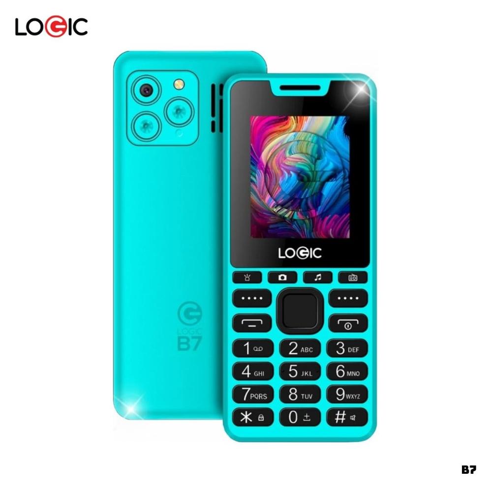 CELULAR BASICO LOGIC B7 2G DS - AZUL
