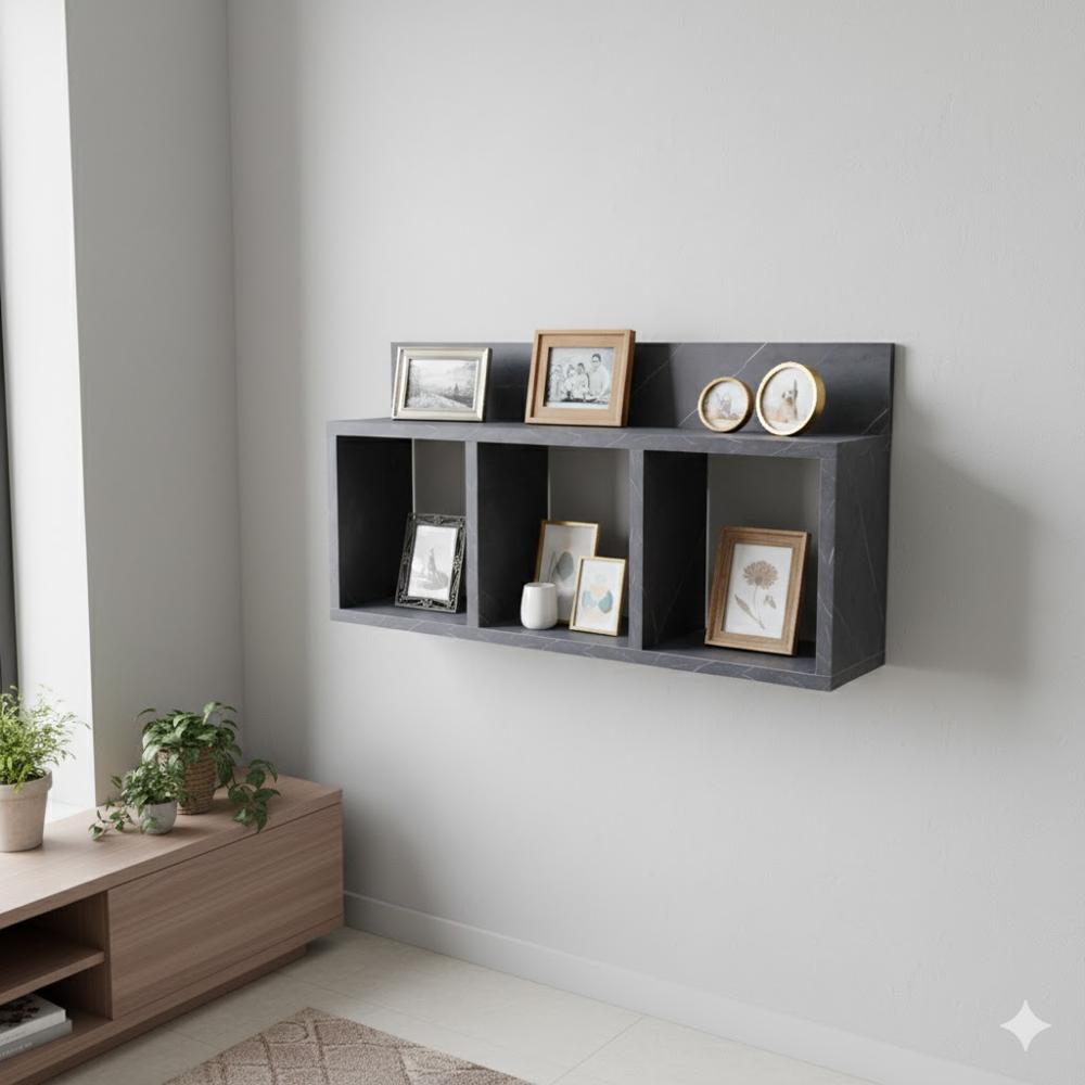 Repisa Estante Flotante Melamina Onix