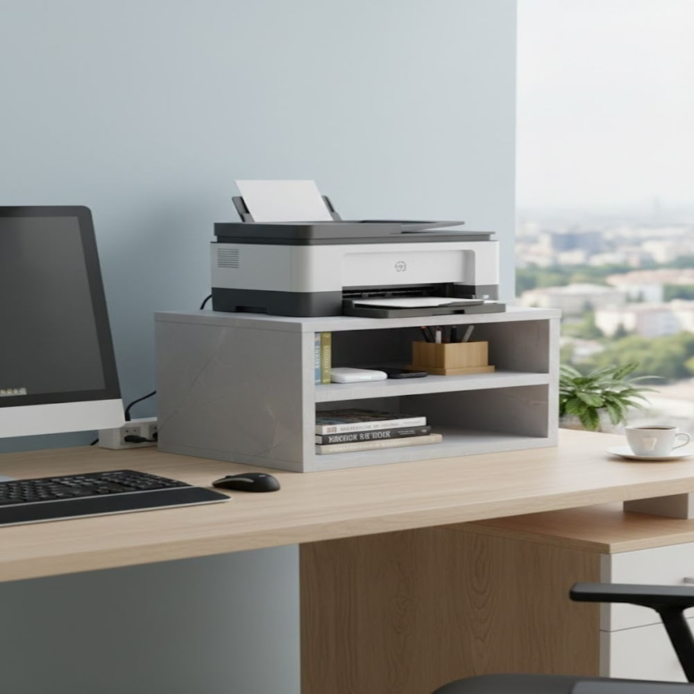 Módulo Organizador de mesa escritorio en melamina Ibiza