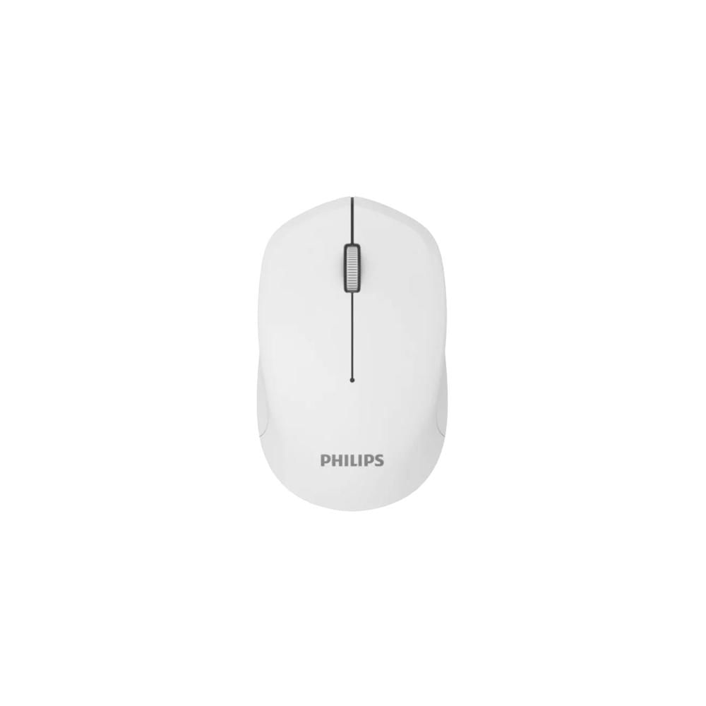 Mouse Inalámbrico Philips Anywhere M344 USB 2.4Ghz 1600DPI Blanco