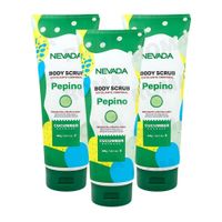 PACK 3 EXFOLIANTE CORPORAL DE PEPINO 400G NEVADA