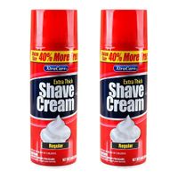 PACK 2 ESPUMA DE AFEITAR XTRACARE - REGULAR 396ML XTRACARE