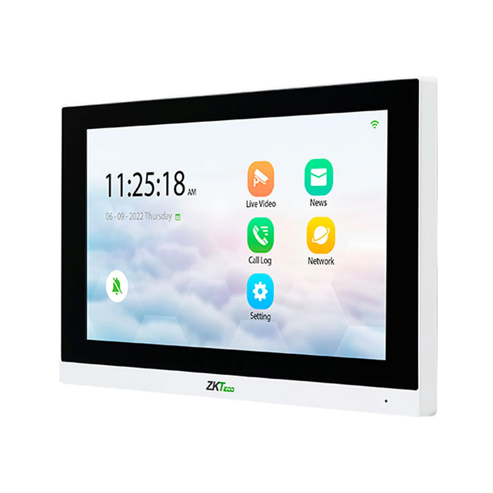 Monitor ZKTECO 7'' LCD HD - Pantalla Compacta Ideal para Seguridad y Vigilancia
