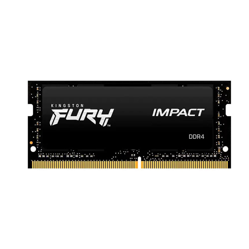 Memoria RAM Kingston Fury Impact 8GB DDR4 3200MHz SoDIMM para Laptop - Alto Rendimiento y Eficienci