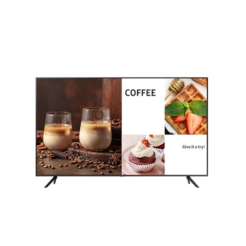 Smart TV Samsung 75 4K Biz TV con Tizen - Pantalla Ultra HD para empresas y presentaciones