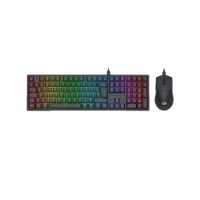 Kit Gamer Redragon S146-Sp Teclado Trundle K668Rgb + Mouse M724 Black