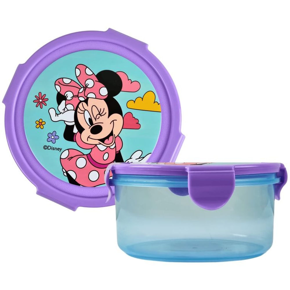 Taper Redondo Disney MINNIE para niñas 550ml