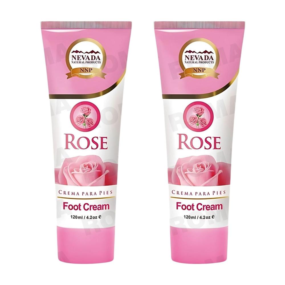 PACK 2 CREMA DE ROSAS PARA PIES 120ML NEVADA