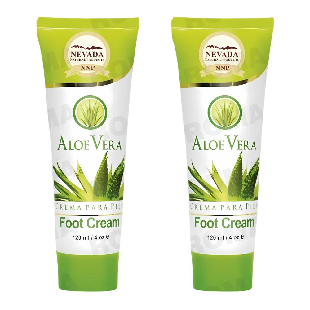 PACK 2 CREMA DE ALOE VERA PARA PIES 120ML NEVADA