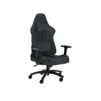 Silla Gamer Corsair Tc100 Relaxed Tela Grey Black