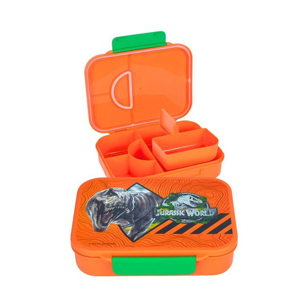 Taper Bento JURASSIC 1 Broche 6 Divisiones