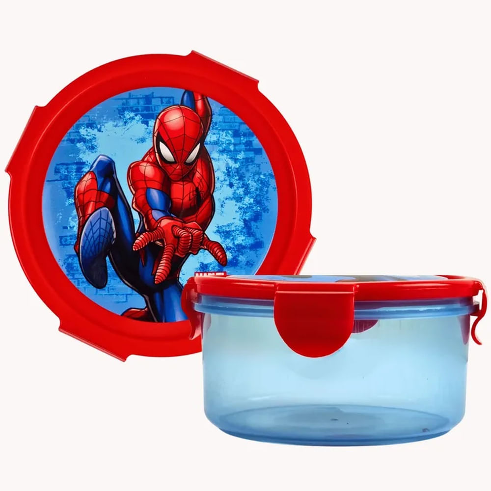 Taper Redondo MARVEL SPIDERMAN para niños 550ml