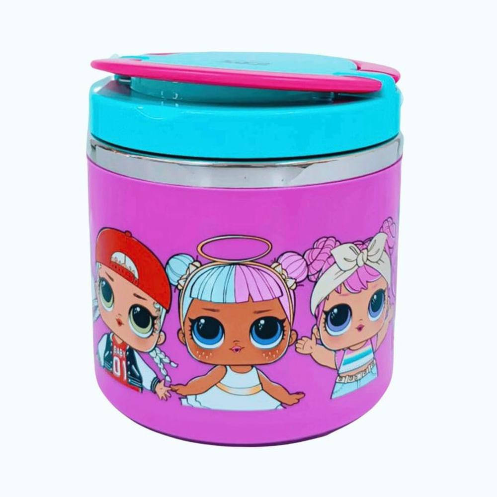 Táper Termo Infantil LOL Acero Inoxidable