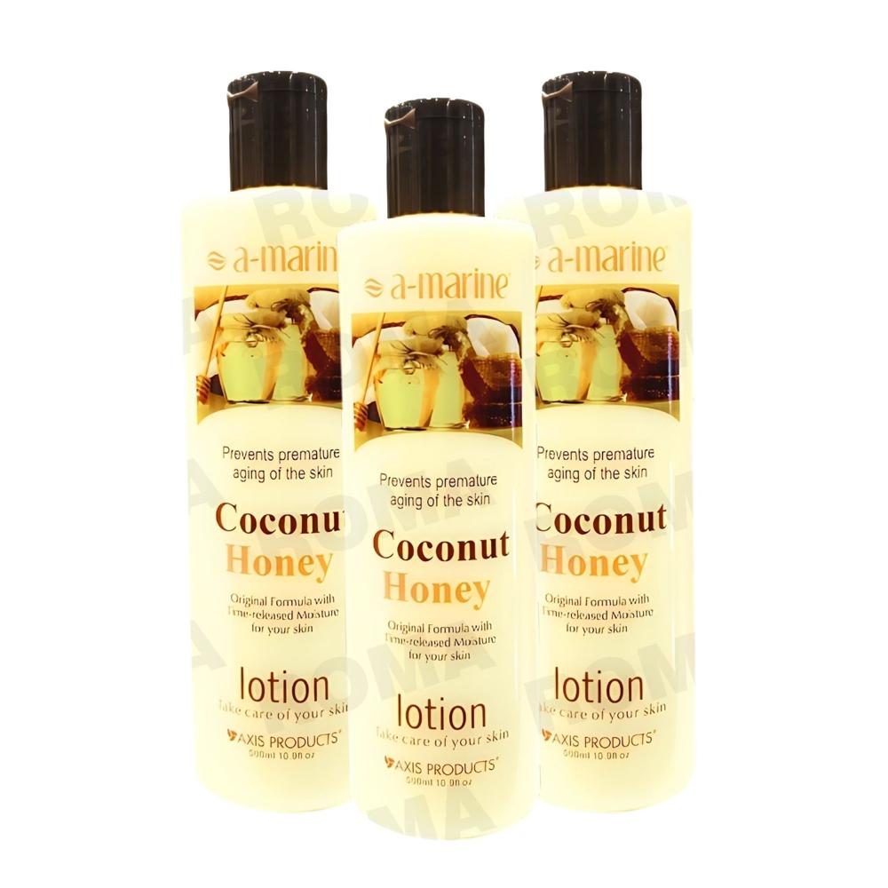 PACK 3 CREMA CORPORAL MIEL DE COCO 500ML