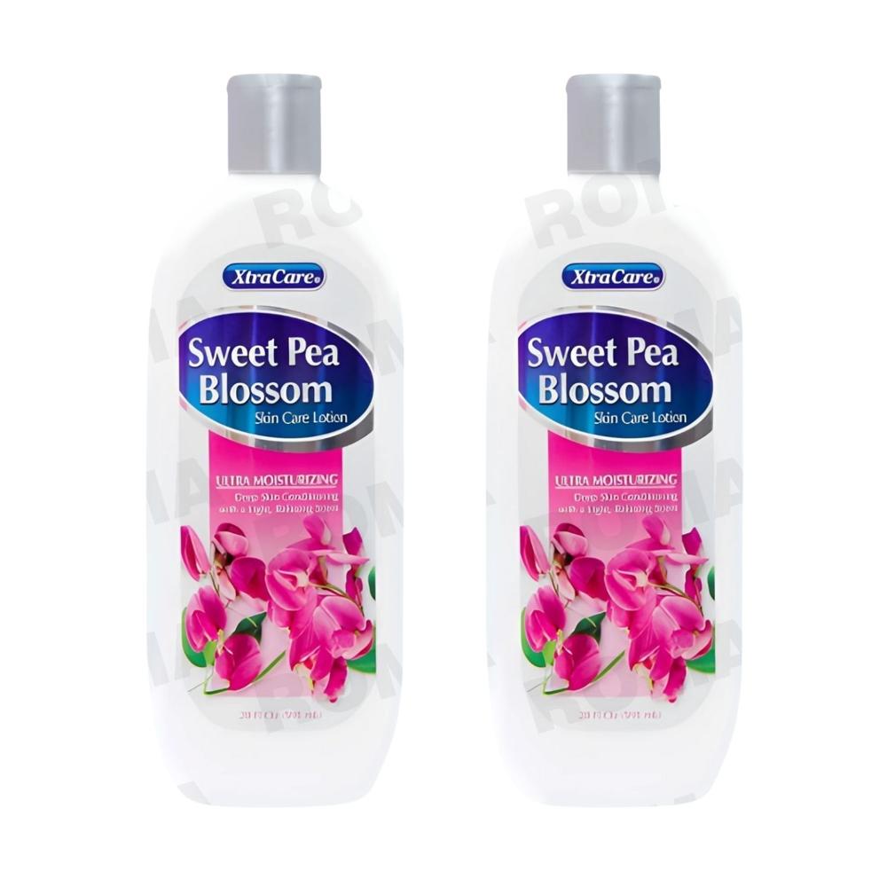 PACK 2 CREMA CORPORAL DE FLOR DE GUISANTE DULCE 591ML XTRACARE