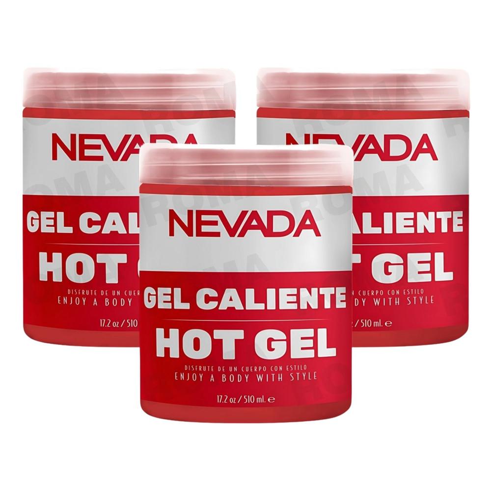 PACK 3 HOT GEL ANTI CELULITIS & ESTRÍAS 510ML