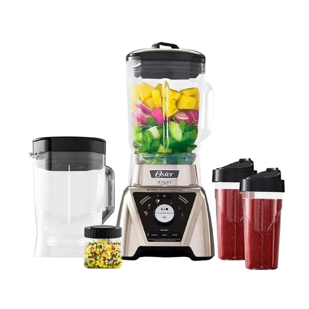 Licuadora Oster BLST3B CAG 053 Xpert Series con Accesorios Niquelada