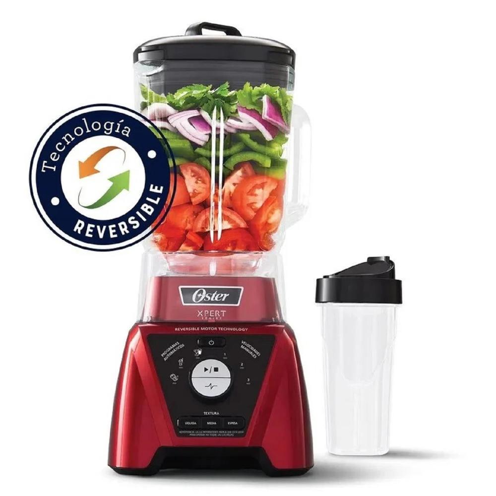Licuadora Oster Xpert Series con Control de Textura BLST3B RPG 053  ROJO