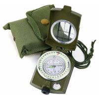 Brújula lensatica Prismatica profesional estilo militar