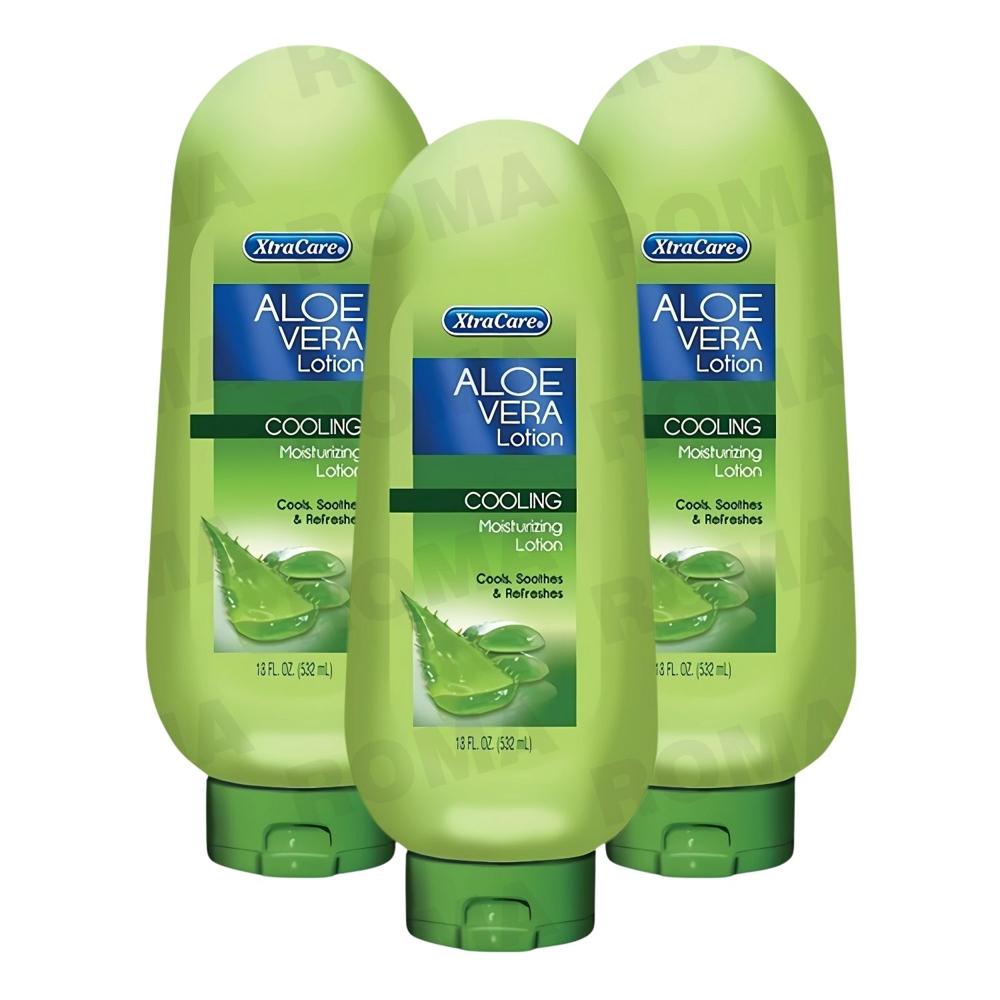 PACK 3 CREMA CORPORAL DE ALOE VERA 532ML XTRACARE