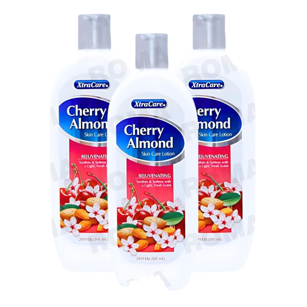 PACK 3 CREMA CORPORAL DE CEREZA Y ALMENDRA 591ML XTRACARE