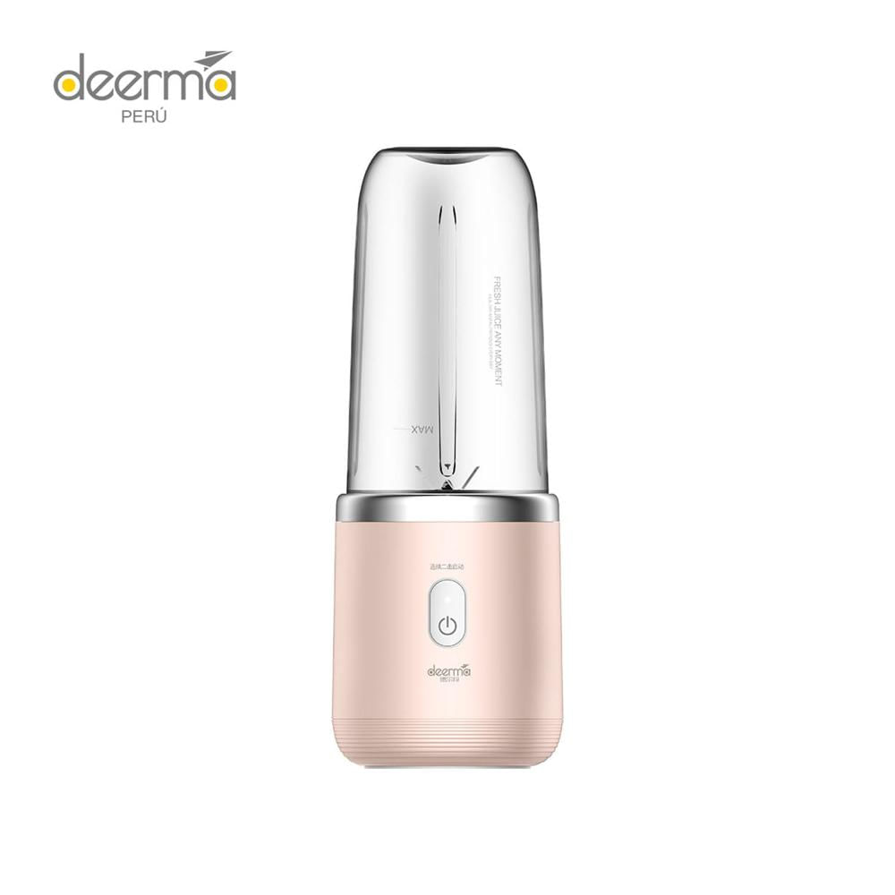 Licuadora Portátil Derrma NU05 Rosa 140W