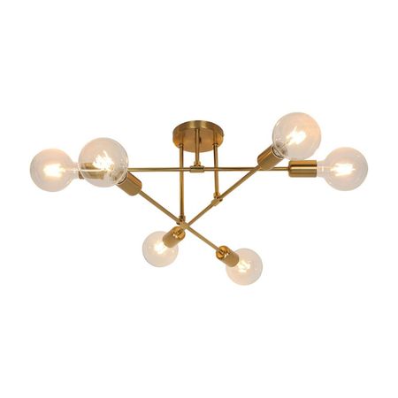 Lámpara Colgante Trendy Orange Eva E27 Negra de Metal 40W